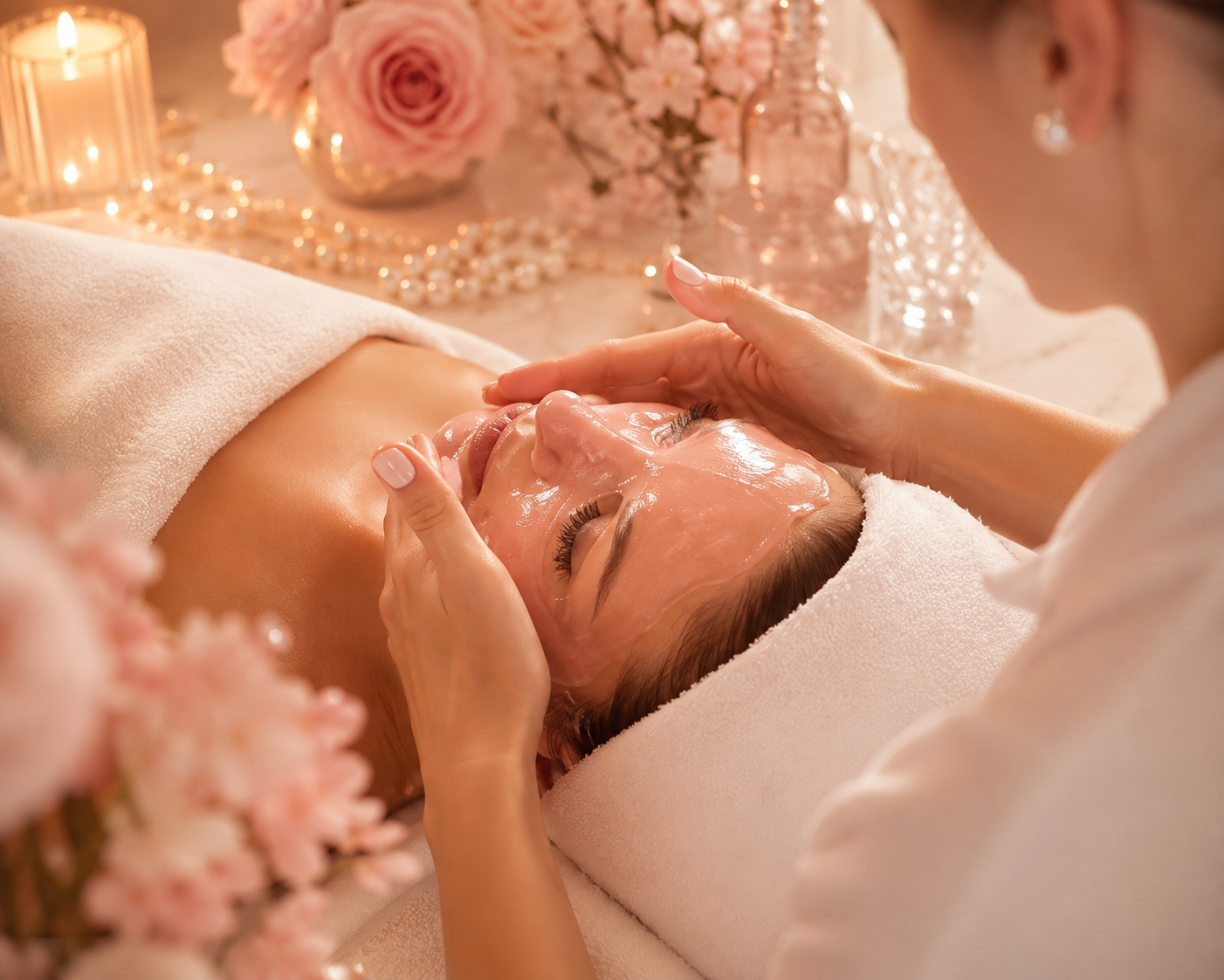 Luxury facial treatment